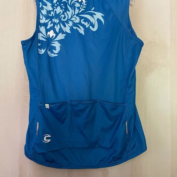 Cannondale blue cycling shirt, size large - Picture 6 of 10